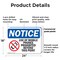 Signmission Use Of Mobile Phones Prohibited, 24 in W x Rectangle, Plastic OS-2PACK-NS-P-1824-L-18801 - alternate 3